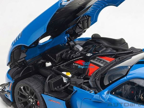 Xe Mô Hình Dodge Viper GTS-R Commemorative Edition ACR 2017 1:18 Autoart ( Xanh )