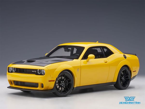 Xe Mô Hình Dodge Challenger SRT Hellcat Widebody 2018 1:18 AUTOart ( Vàng )