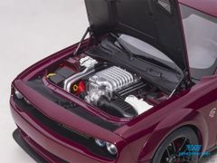 Xe Mô Hình Dodge Challenger SRT Hellcat Widebody 2018 1:18 AUTOart ( Đỏ Mận )