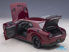 Xe Mô Hình Dodge Challenger SRT Hellcat Widebody 2018 1:18 AUTOart ( Đỏ Mận )