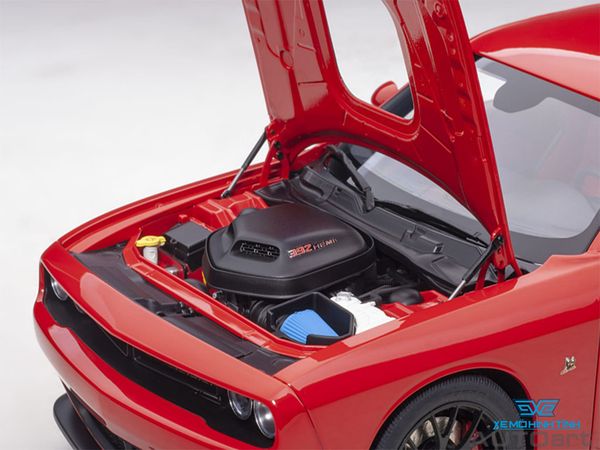 Xe Mô Hình Dodge Challenger 392 Hemi Scat Pack Shaker 2018 1:18 AUTOart ( Đỏ )