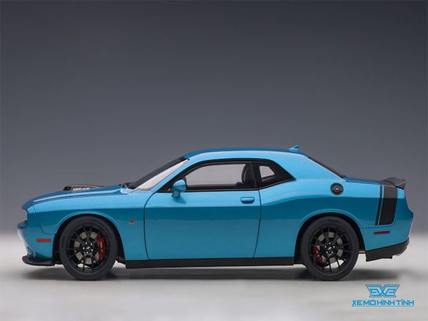 Xe Mô Hình Dodge Challenger 392 Hemi Scat Pack Shaker 2018 1:18 AUTOart ( Xanh )