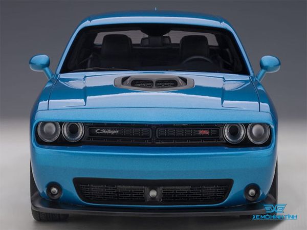 Xe Mô Hình Dodge Challenger 392 Hemi Scat Pack Shaker 2018 1:18 AUTOart ( Xanh )