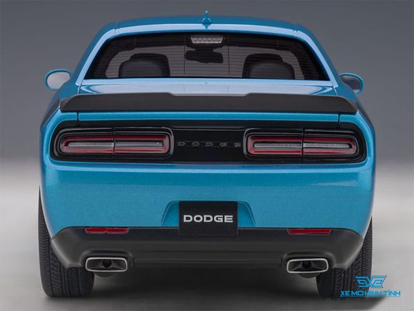 Xe Mô Hình Dodge Challenger 392 Hemi Scat Pack Shaker 2018 1:18 AUTOart ( Xanh )