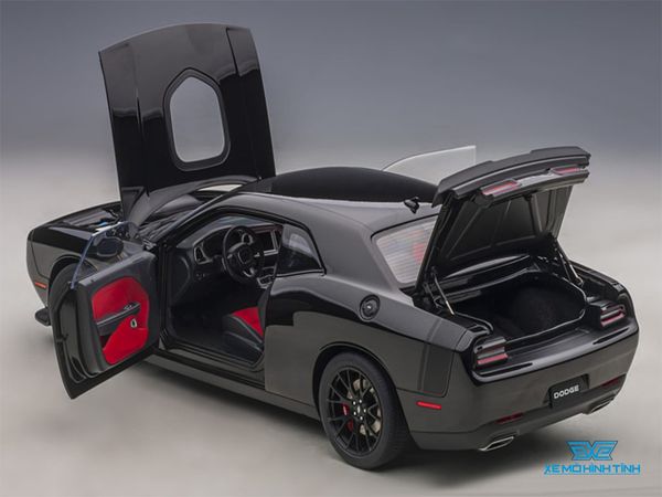 Xe Mô Hình Dodge Challenger 392 Hemi Scat Pack Shaker 2018 1:18 AUTOart ( Đen )