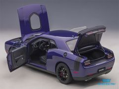 Xe Mô Hình Dodge Challenger 392 Hemi Scat Pack Shaker 2018 1:18 AUTOart ( Tím )