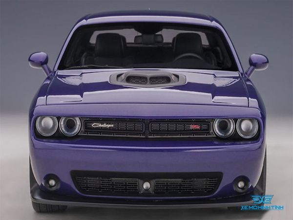 Xe Mô Hình Dodge Challenger 392 Hemi Scat Pack Shaker 2018 1:18 AUTOart ( Tím )