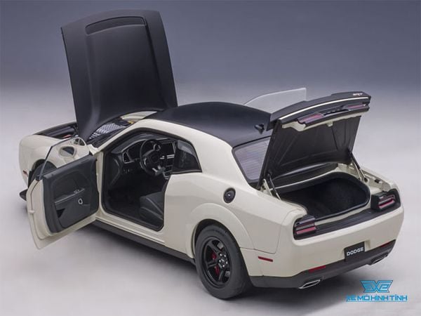 Xe Mô Hình Dodge Challenger Demon SRT 1:18 AUTOart ( Trắng )