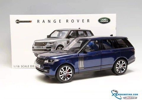 Range Rover Autobiagraphy 1/18 hãng CLD Model ( blue )