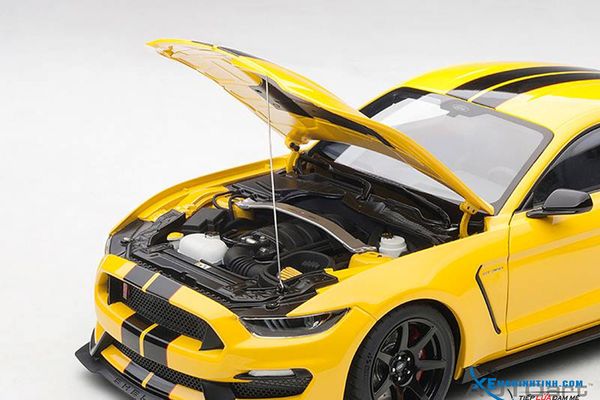 Xe Mô Hình Ford Shelby Mustang GT350R 1:18 Autoart ( Vàng )