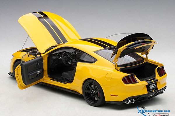 Xe Mô Hình Ford Shelby Mustang GT350R 1:18 Autoart ( Vàng )