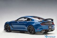 1/18 FORD SHELBY GT-350R (LIGHTNING BLUE W/ BLACK STRIPES)