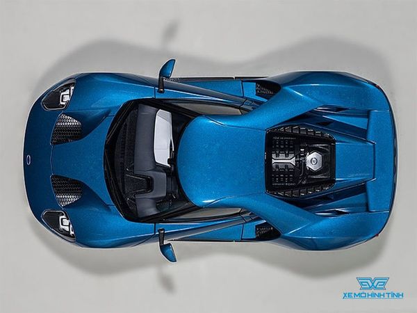 Xe Mô Hình Ford GT 2017 1:18 Autoart ( Xanh )