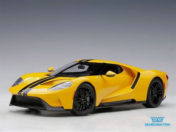 Xe Mô Hình Ford GT 2017 1:18 Autoart (TRIPLE YELLOW/BLACK STRIPES)