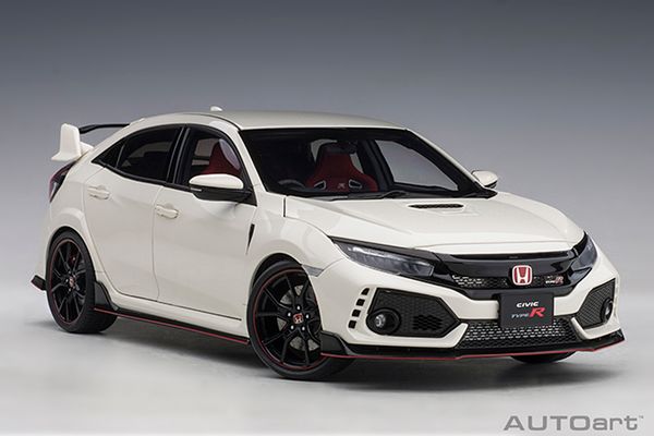 1/18 HONDA CIVIC TYPE R (FK8) (CHAMPIONSHIP WHITE)