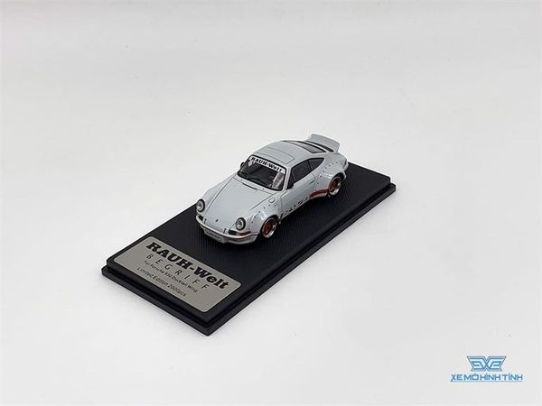 Xe Mô Hình Porsche RWB 930 Ducktail Wing Pearl 1:64 ModelCollect ( Trắng )