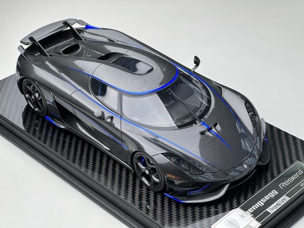 Xe Mô Hình Koenigsegg Regera 1:18 FrontiArt ( Carbon )