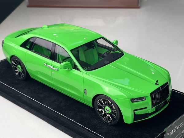 Xe Mô Hình Rolls-Royce Ghost 1:18 HH Model ( Modern Green ) ( 7 )