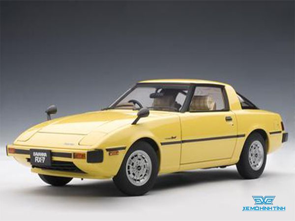 Xe Mô Hình Mazda Savanna RX-7(SA)1:18 Autoart ( Vàng )