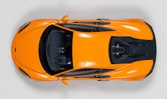 76044 MH 1:18 McLAREN 570S (McLAREN ORANGE/SILVER WHEELS)