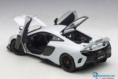 Xe Mô Hình McLAREN 675 LT 1:18 Autoart ( Trắng )