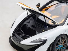 Xe Mô Hình McLaren P1  1:18 Autoart ( Trắng viền Cam )