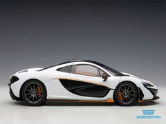 Xe Mô Hình McLaren P1  1:18 Autoart ( Trắng viền Cam )