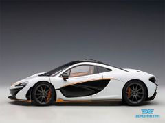 Xe Mô Hình McLaren P1  1:18 Autoart ( Trắng viền Cam )