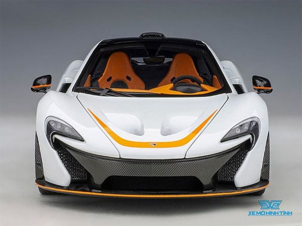 Xe Mô Hình McLaren P1  1:18 Autoart ( Trắng viền Cam )