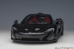 Xe Mô Hình McLAREN P1 1:18 Autoart (FIRE BLACK W/ RED/BLACK INTERIOR)