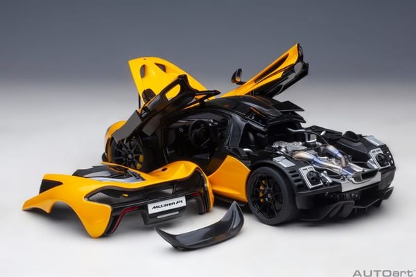 Xe Mô Hình McLAREN P1 1:18 Autoart (VOLCANO YELLOW W/ YELLOW/BLACK INTERIOR)