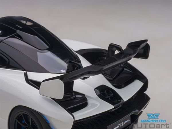 Xe Mô Hình McLaren Senna 1:18 AUTOart ( Trắng )