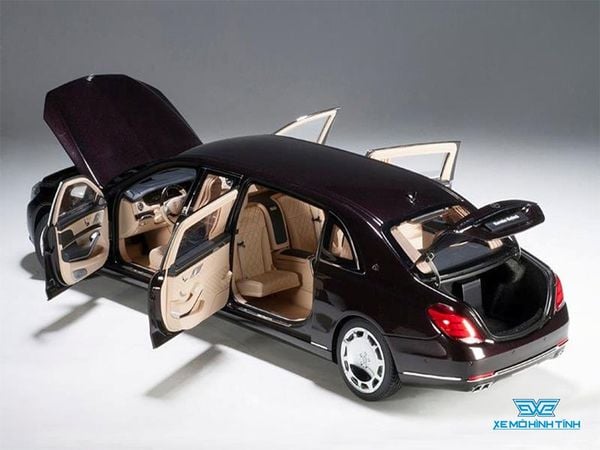 Xe Mô Hình Mercedes-Benz S 600 Pullman 1:18 Autoart ( Đen Cánh Gían )