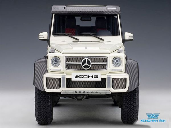 Xe Mô Hình Mercedes-Benz G63 AMG 6x6 1:18 Autoart ( Trắng )