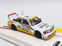 Xe Mô Hình Mercedes-Benz 190 E 2.5-16 Evolution II 1:64 Tarmac Works( Trắng Vàng )