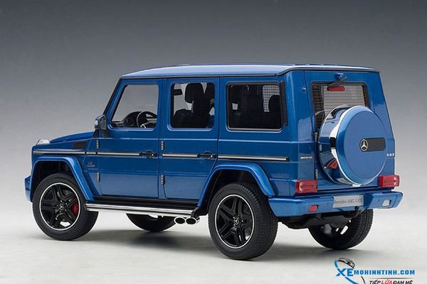 Xe Mô Hình Mercedes-AMG G63 2017 1:18 Autoart ( Xanh Dương )