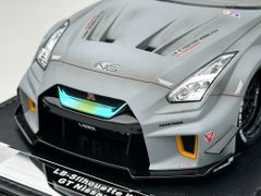 Xe Mô Hình LB- Silhouette WORKS GT Nissan 35GT-RR Limited 149pcs 1:18 Ivy Model ( Xám Nhám Dơ )