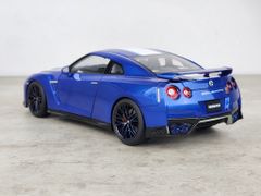 Xe Mô Hình Nissan GT-R(R35) 50th AnniVersary 1:18 MotorHelix (Wangan Blue)