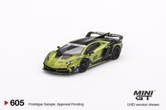 Xe Mô Hình Lamborghini LB-Silhouette WORKS Aventador GT EVO Lime LHD / USA Blister Packaging
