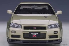 Xe Mô Hình Nissan Skyline GT-R ( R34 ) V-SPEC II 1:18 AUTOart (MILLENNIUM JADE)