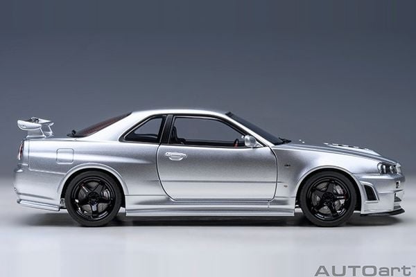 Xe Mô Hình NISMO R34 GT-R Z-TUNE 1:18 AUTOart (Z-TUNE SILVER)