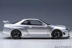 Xe Mô Hình NISMO R34 GT-R Z-TUNE 1:18 AUTOart (Z-TUNE SILVER)