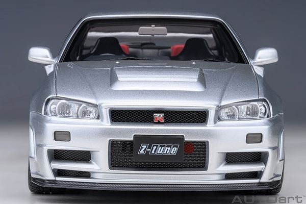 Xe Mô Hình NISMO R34 GT-R Z-TUNE 1:18 AUTOart (Z-TUNE SILVER)