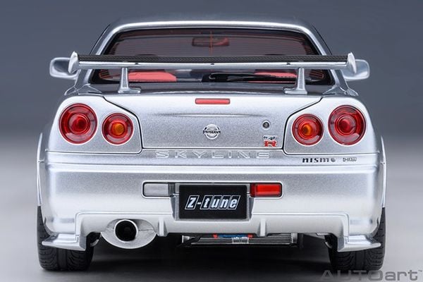 Xe Mô Hình NISMO R34 GT-R Z-TUNE 1:18 AUTOart (Z-TUNE SILVER)