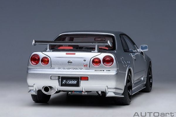 Xe Mô Hình NISMO R34 GT-R Z-TUNE 1:18 AUTOart (Z-TUNE SILVER)