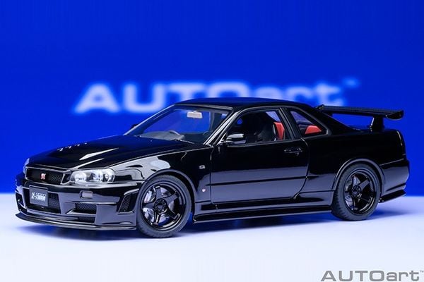 Xe Mô Hình Nissan Skyline GT-R (R34) Z-tune 1:18 Autoart (Black Pearl)
