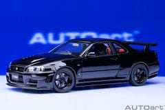 Xe Mô Hình Nissan Skyline GT-R (R34) Z-tune 1:18 Autoart (Black Pearl)