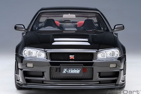 Xe Mô Hình Nissan Skyline GT-R (R34) Z-tune 1:18 Autoart (Black Pearl)