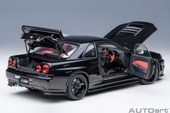 Xe Mô Hình Nissan Skyline GT-R (R34) Z-tune 1:18 Autoart (Black Pearl)