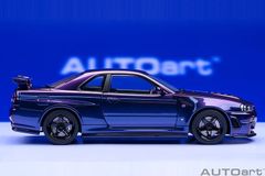 Xe Mô Hình Nissan Skyline GT-R (R34) Z-tune 1:18 Autoart (Midnight Purple)